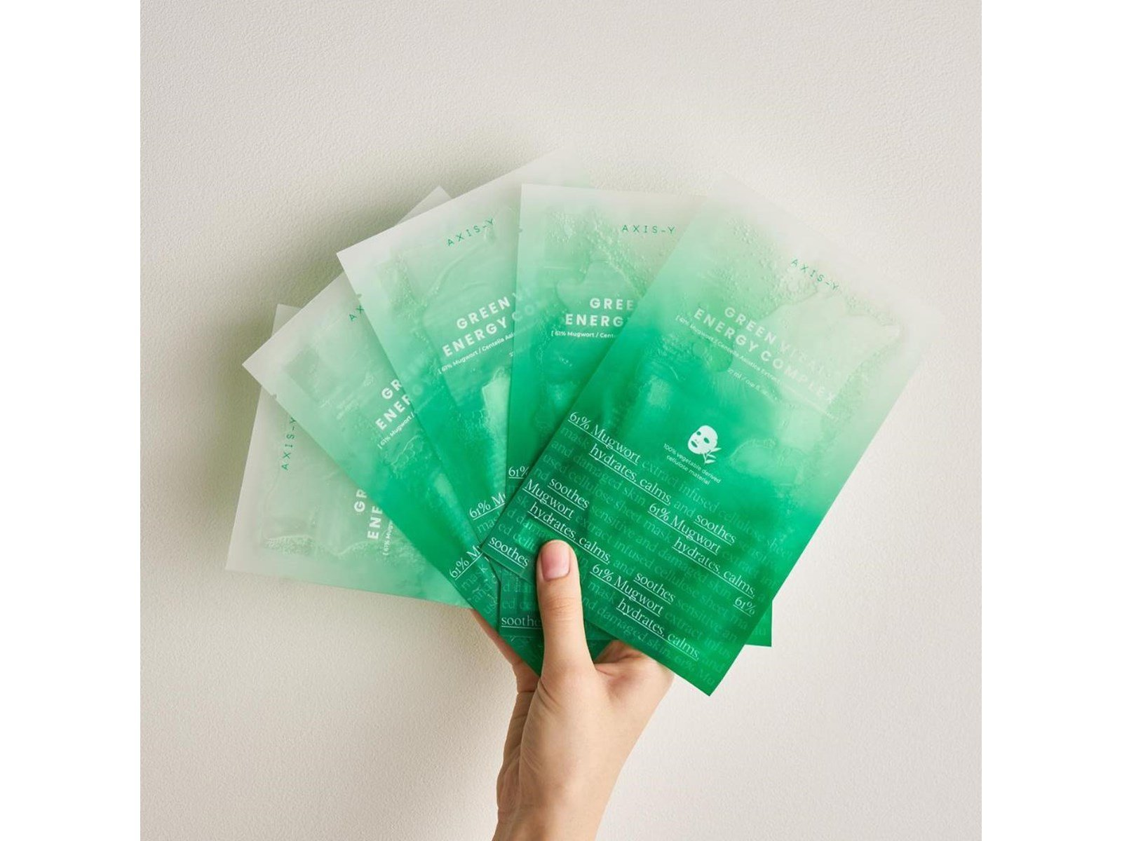 AXIS-Y Green Vital Energy Complex Mask 1 pcs