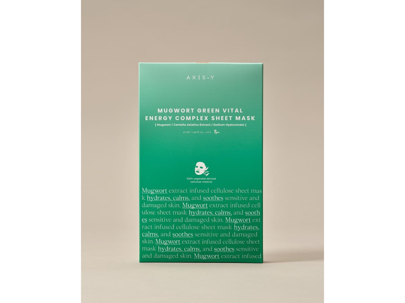 AXIS-Y Green Vital Energy Complex Mask 1 pcs