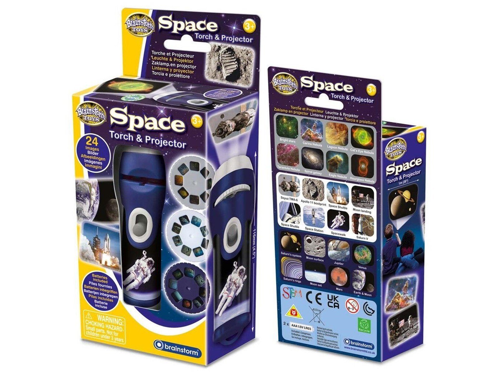 Brainstorm Space Torch & Projector