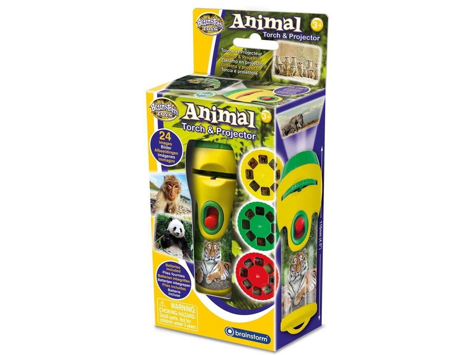 Brainstorm Animal Torch & Projector