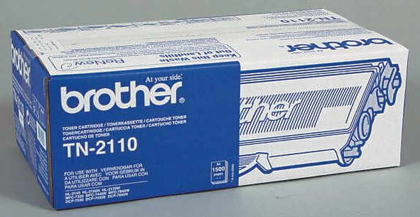 Brother Original TN2110 Toner schwarz 1.500 Seiten (TN-2110)