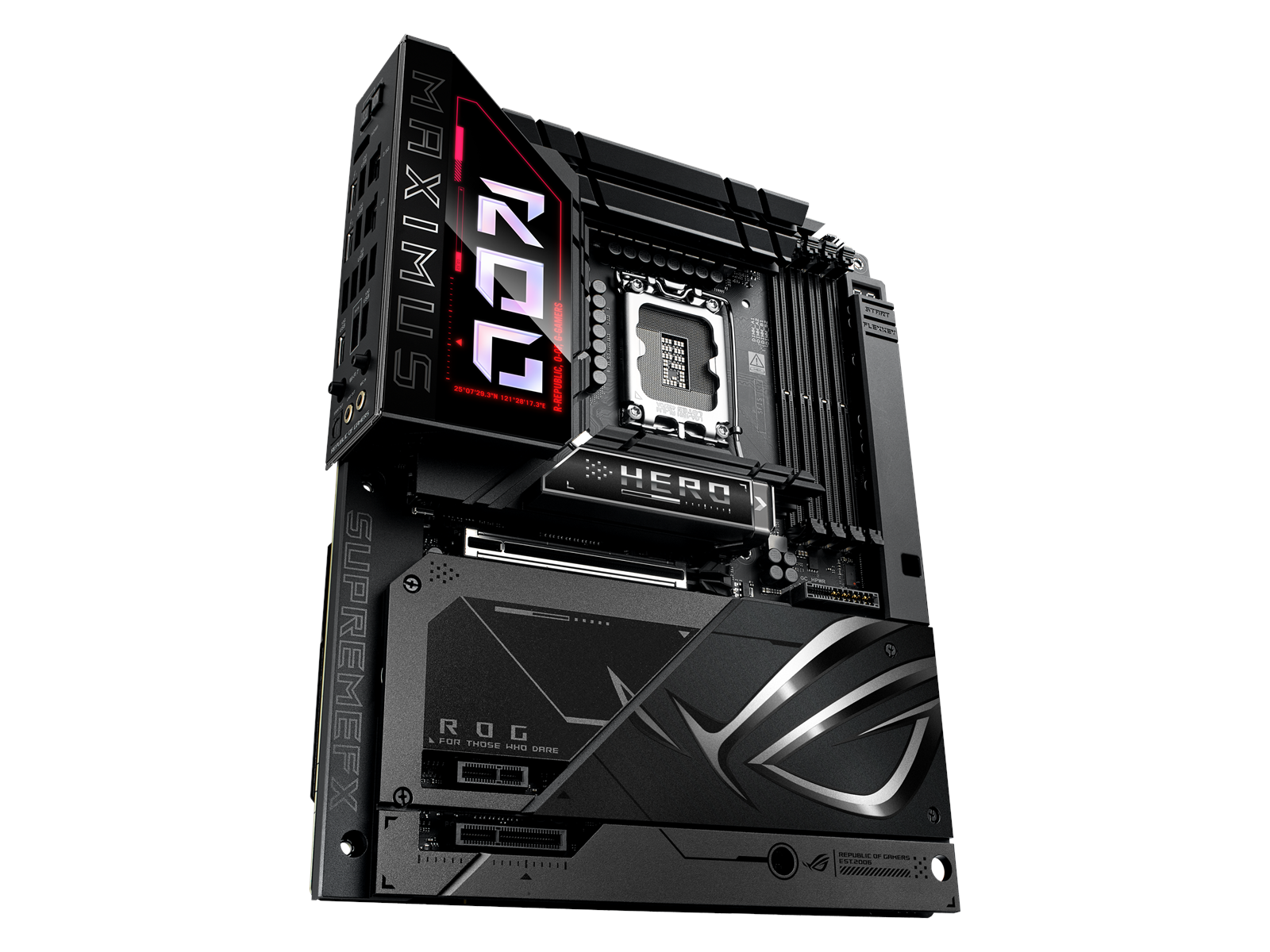 ASUS ROG MAXIMUS Z890 HERO BTF Mainboard - Intel Z890 - Intel LGA1851 socket - DDR5 RAM - ATX