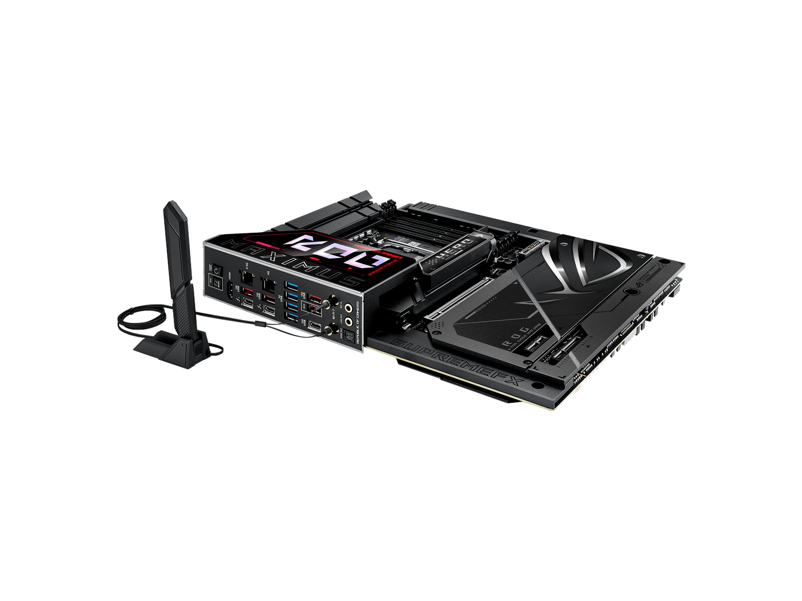 ASUS ROG MAXIMUS Z890 HERO BTF Mainboard - Intel Z890 - Intel LGA1851 socket - DDR5 RAM - ATX