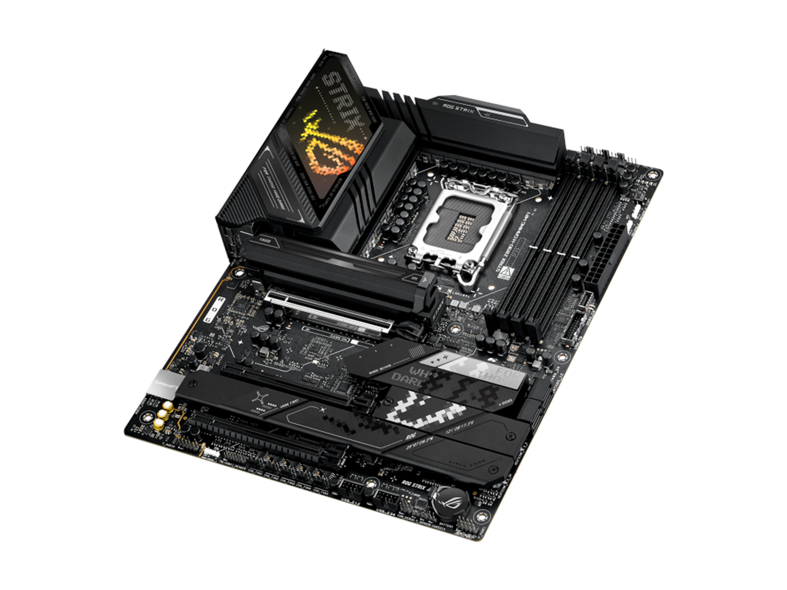 ASUS ROG STRIX Z890-H GAMING WIFI Mainboard - Intel Z890 - Intel LGA1851 socket - DDR5 RAM - ATX