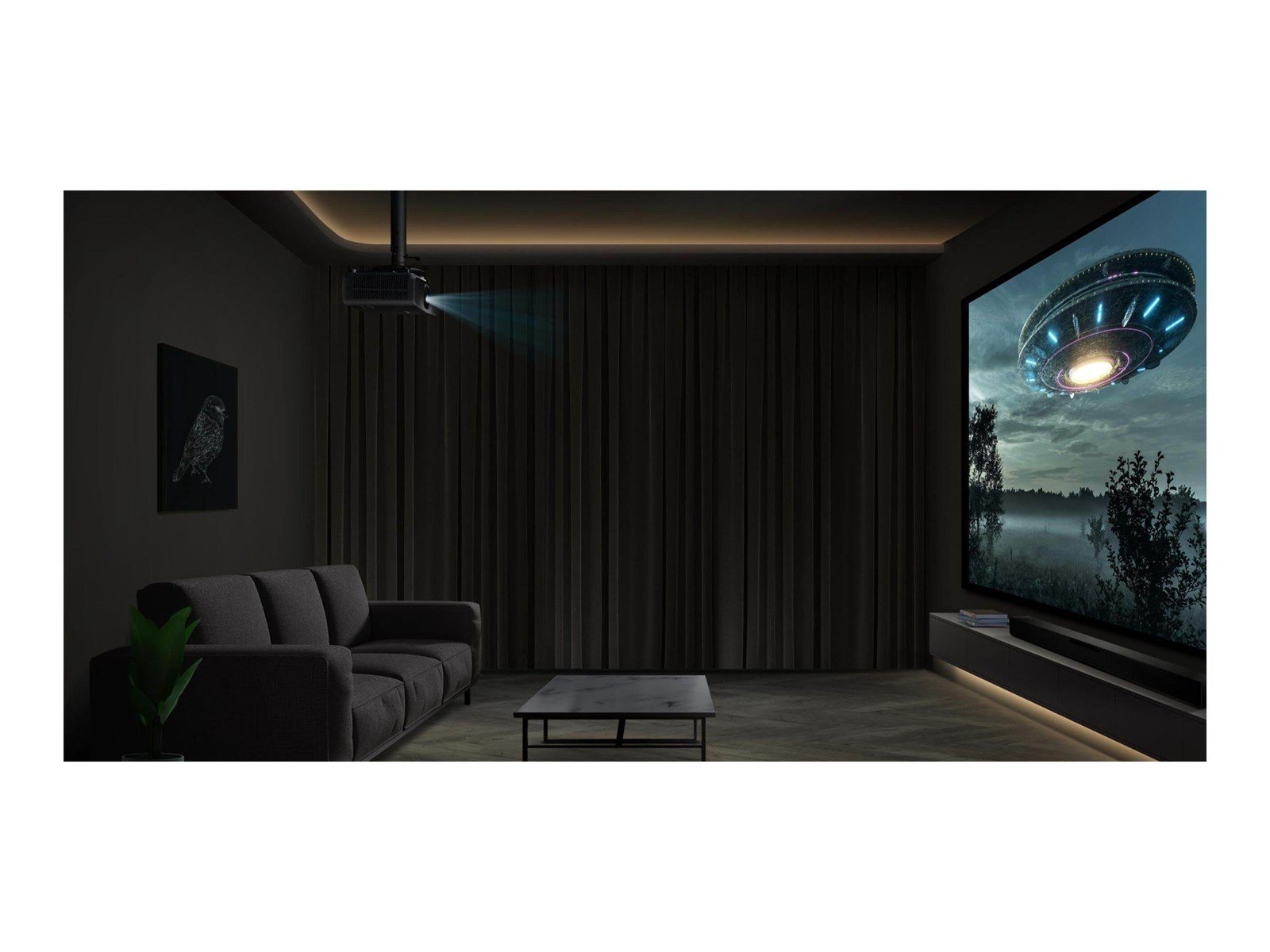 BenQ Projektoren W2720I - DLP projector - 3D - 3840 x 2160 - 2500 ANSI lumens