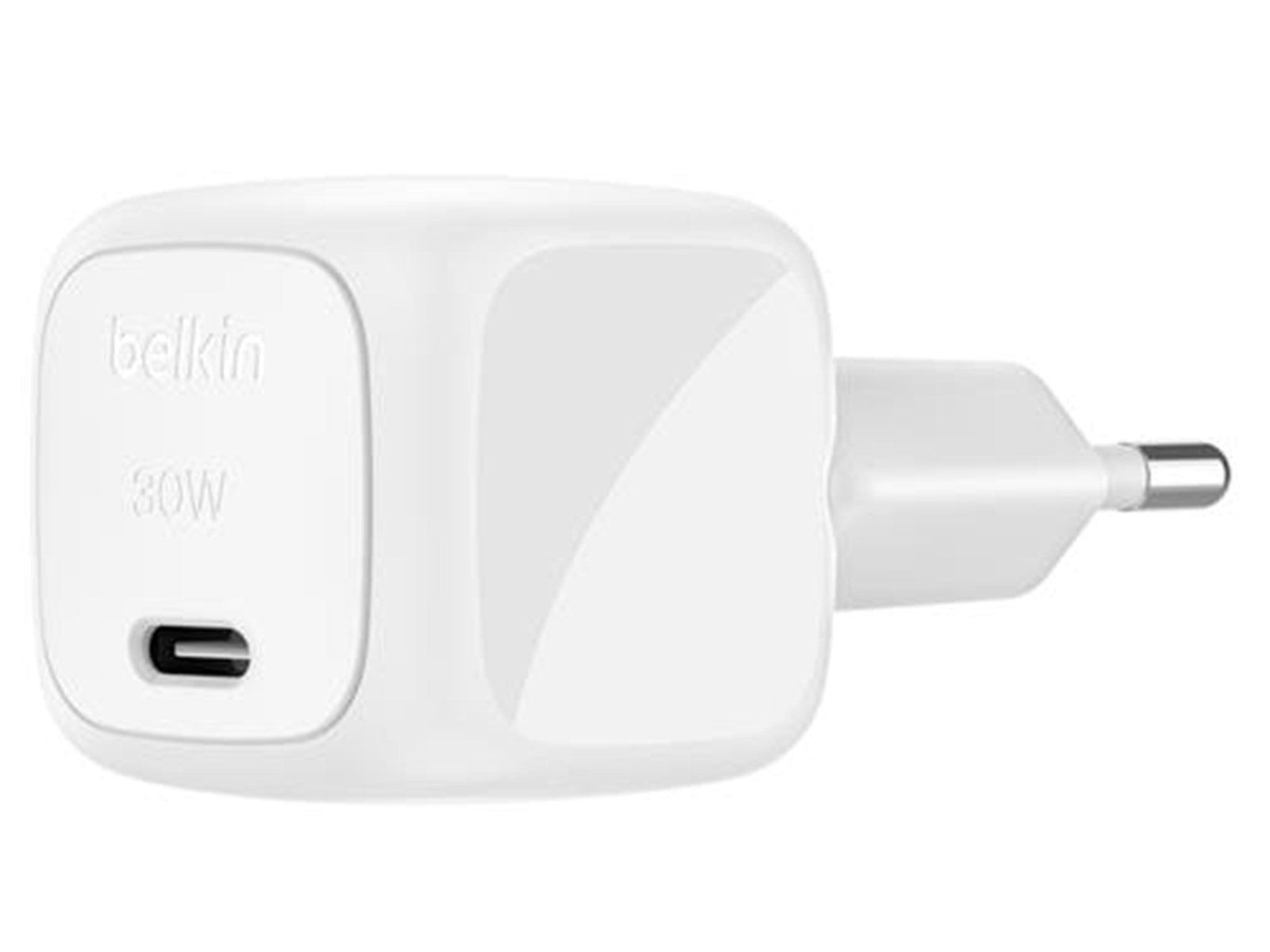 Belkin BoostCharge power adapter - compact - 24 pin USB-C - 30 Watt