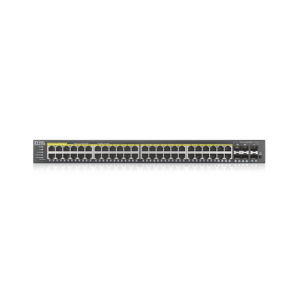 Zyxel Switch 50x GE GS2220-50HP 44Port+ 4xSFP/Rj45+