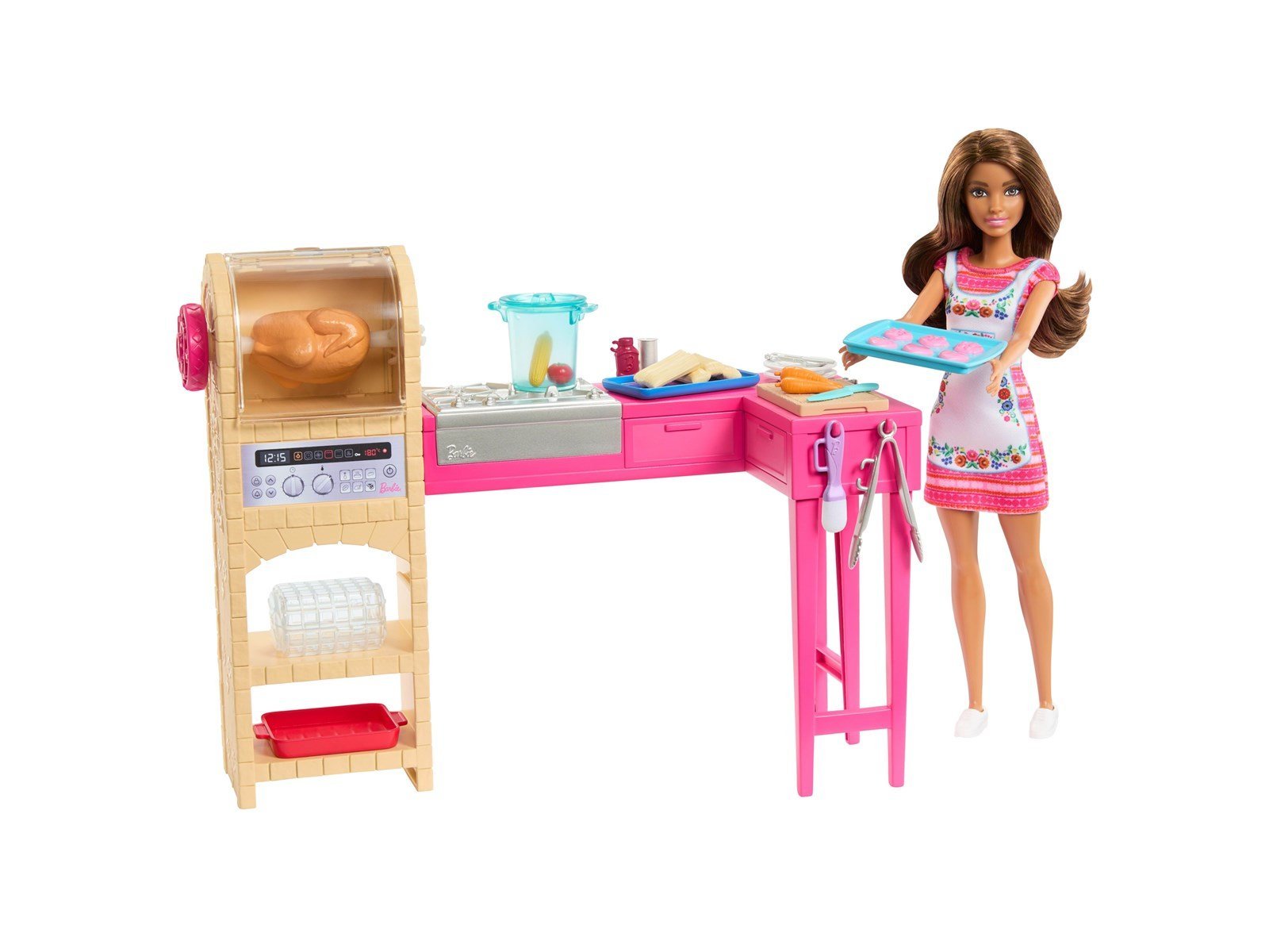 Barbie And Teresa Recipe For Friendship Teresa Doll & Kitchen Playset