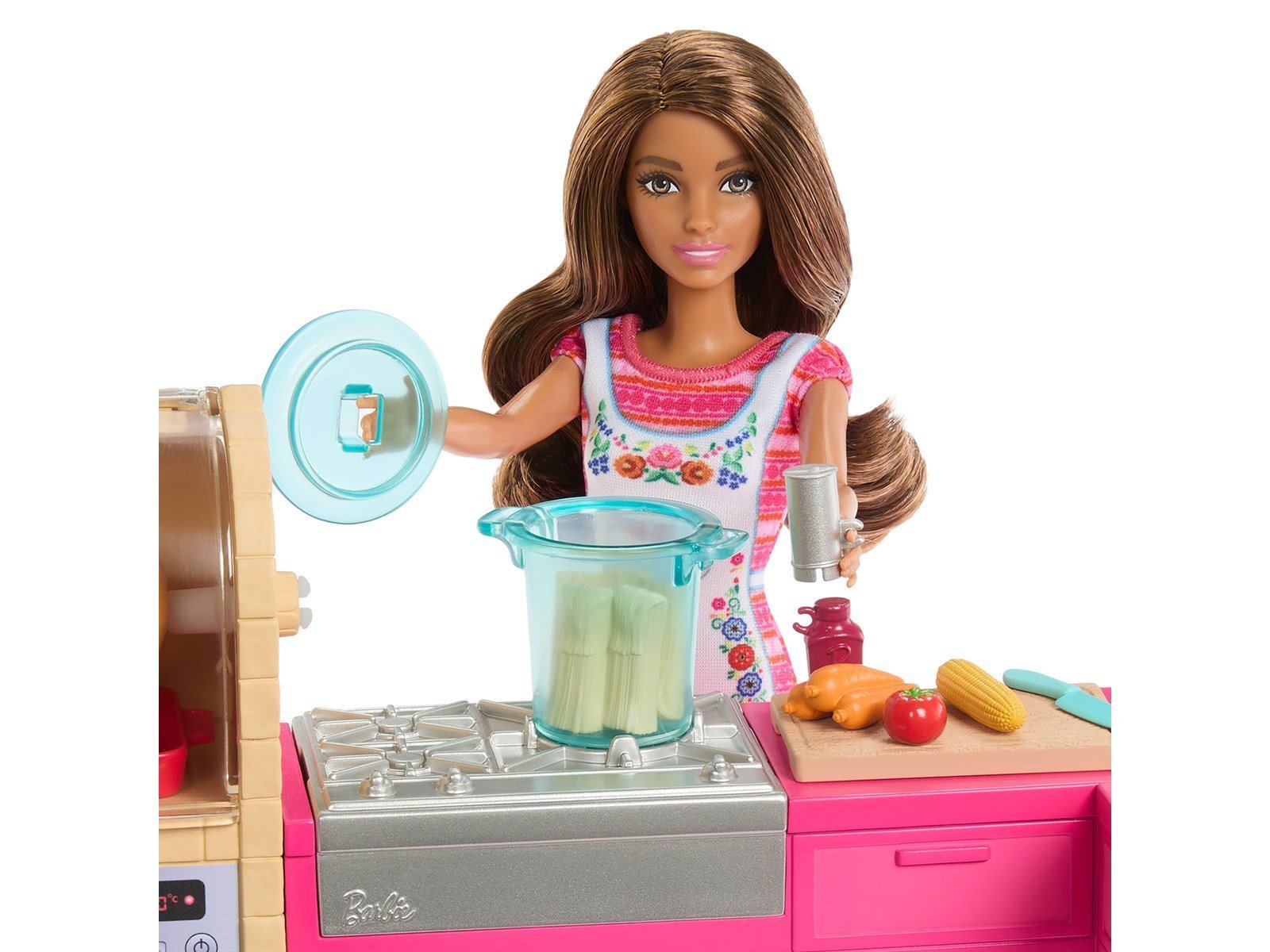 Barbie And Teresa Recipe For Friendship Teresa Doll & Kitchen Playset