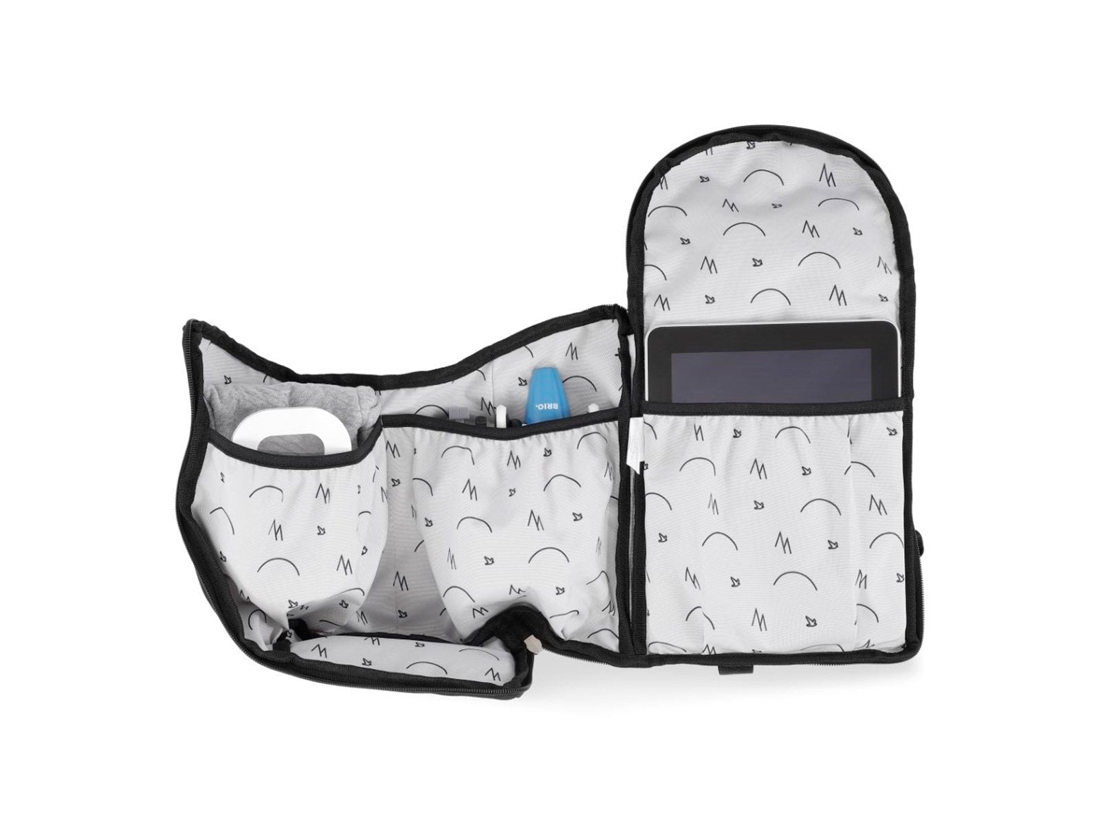 Baby Dreamer Junior bag recycled polyester -  Black