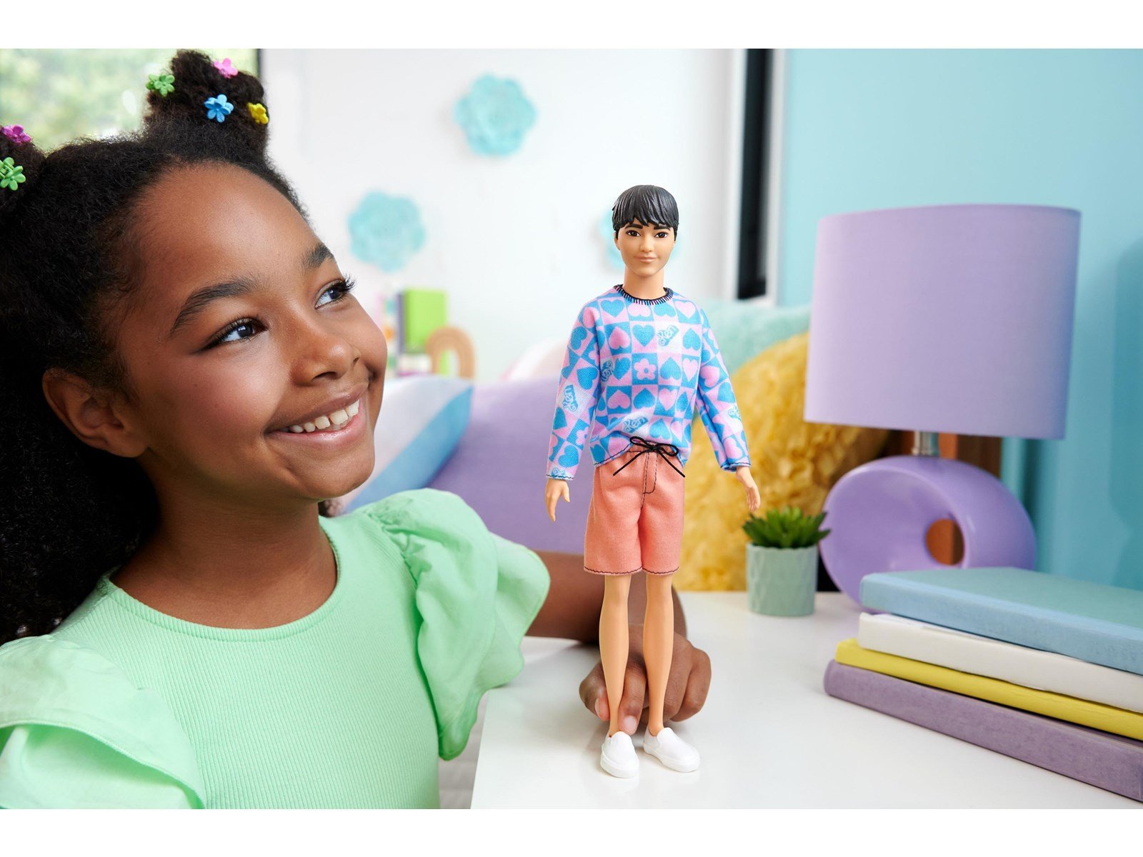 Barbie Fashionistas Ken Doll 219 with Slender Body