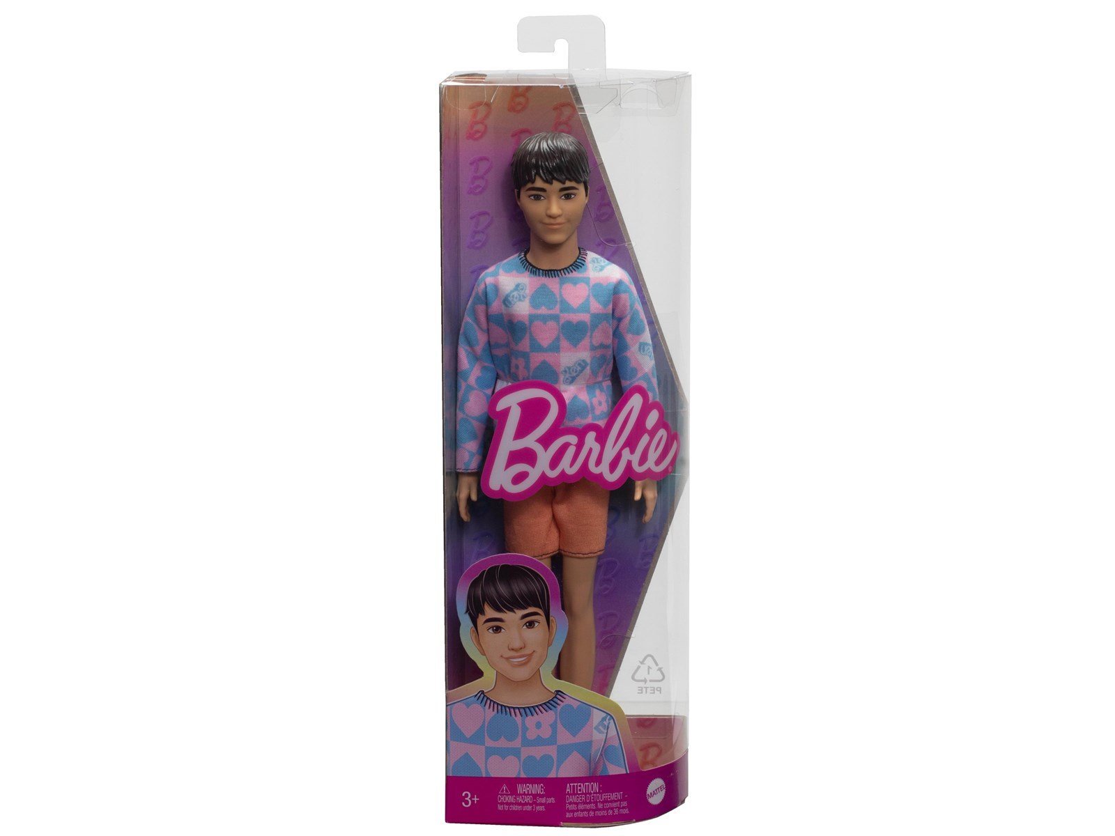 Barbie Fashionistas Ken Doll 219 with Slender Body