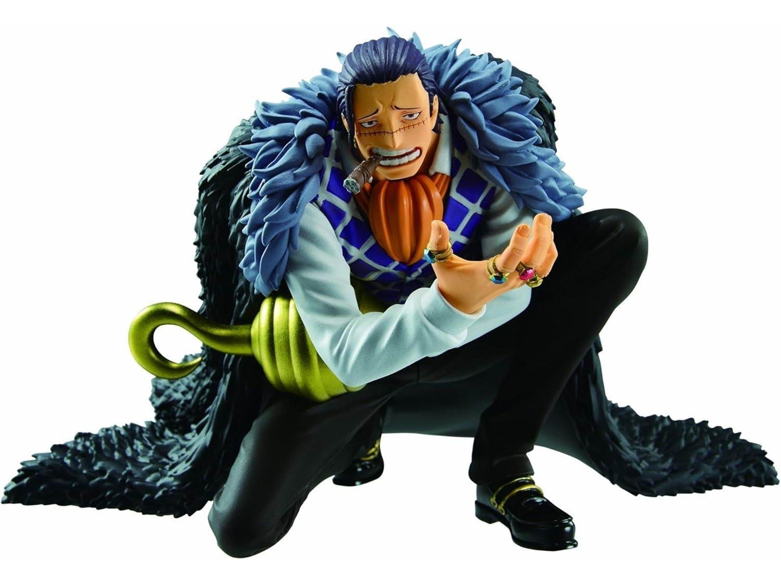 Banpresto - One Piece Battle Record Collection (Crocodile) 8 cm - Figur