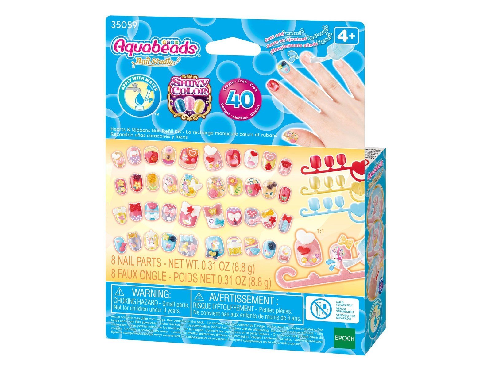 Aquabeads Nail Studio Theme Refill