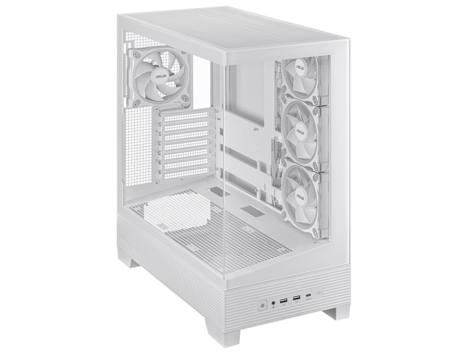 ASUS A31 PLUS TG ARGB WHITE - Gehäuse - Miditower - Weiß