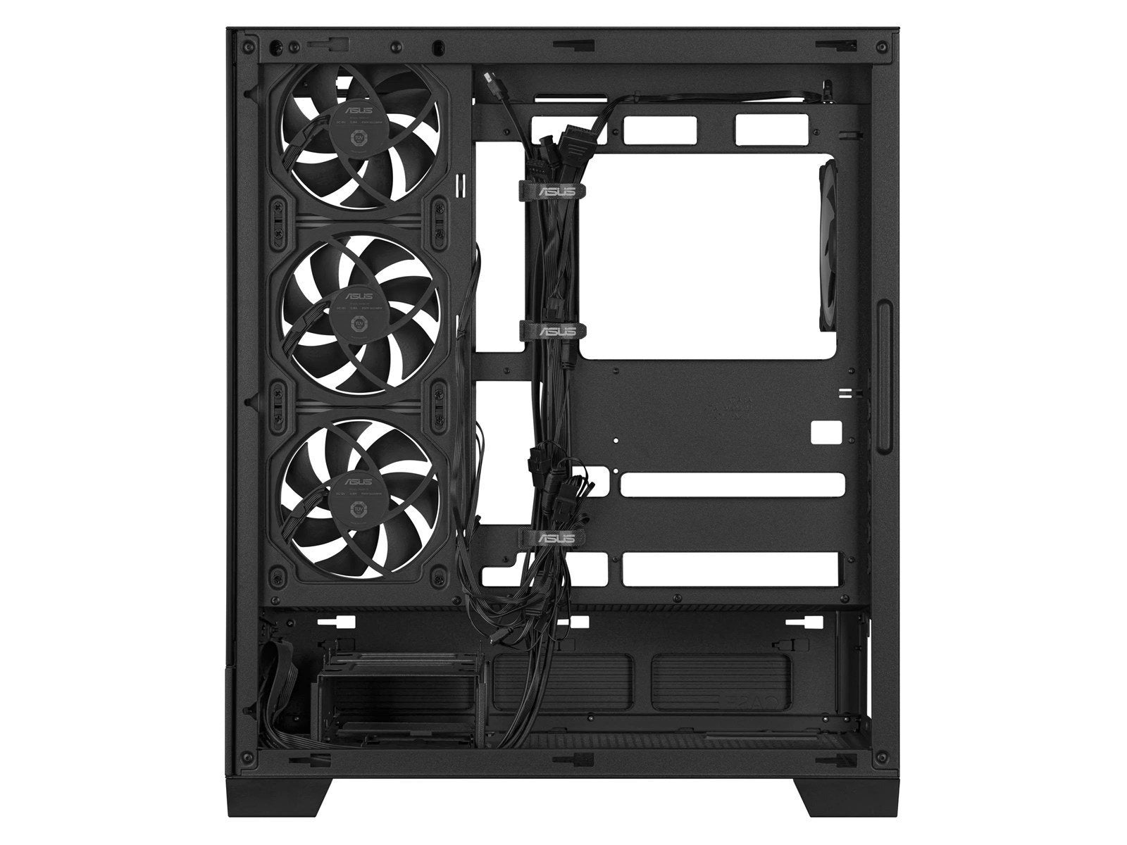 ASUS A31 PLUS TG ARGB BLACK - Gehäuse - Miditower - Schwarz