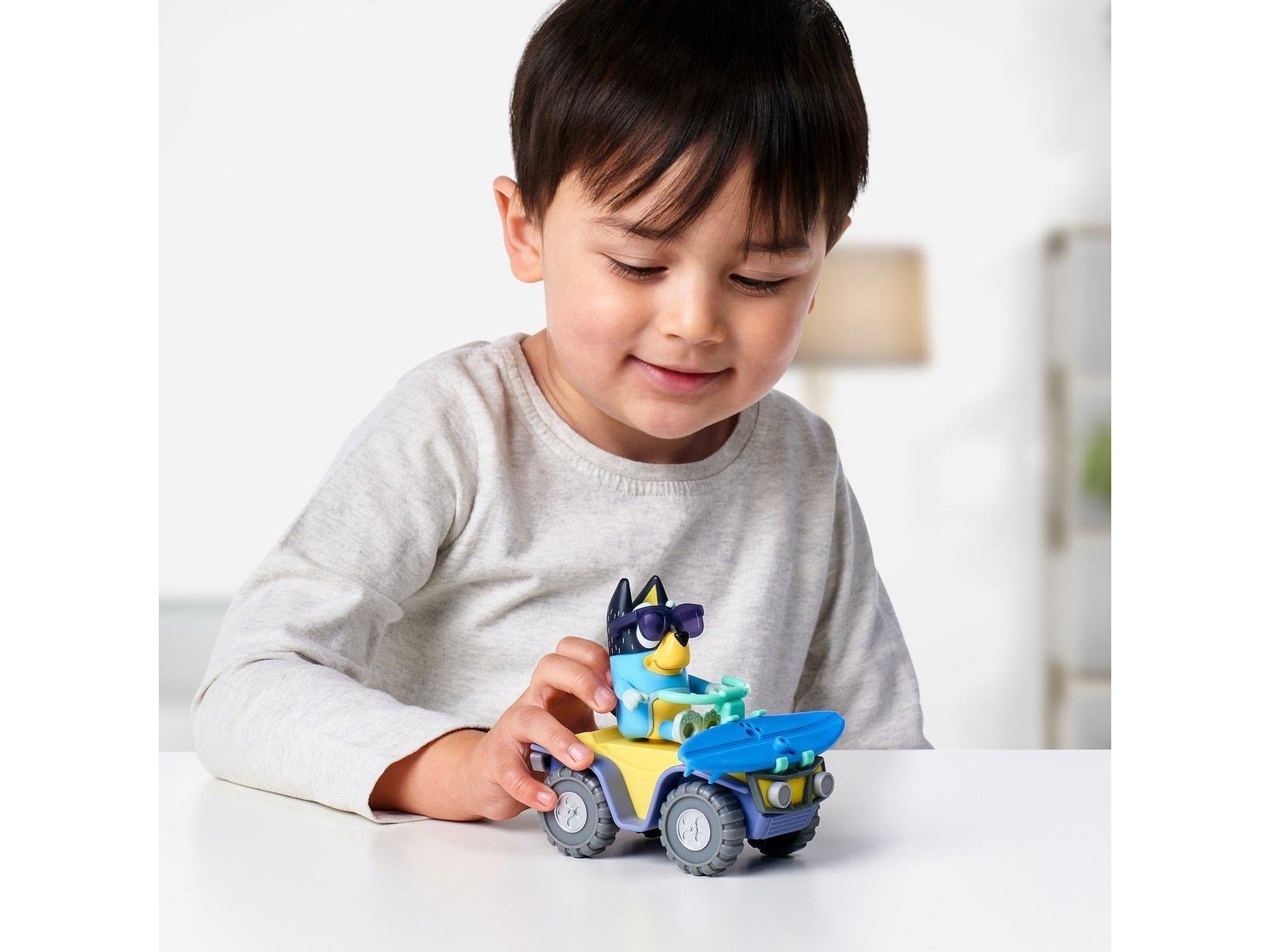 Bluey Beach Quad Play Figure