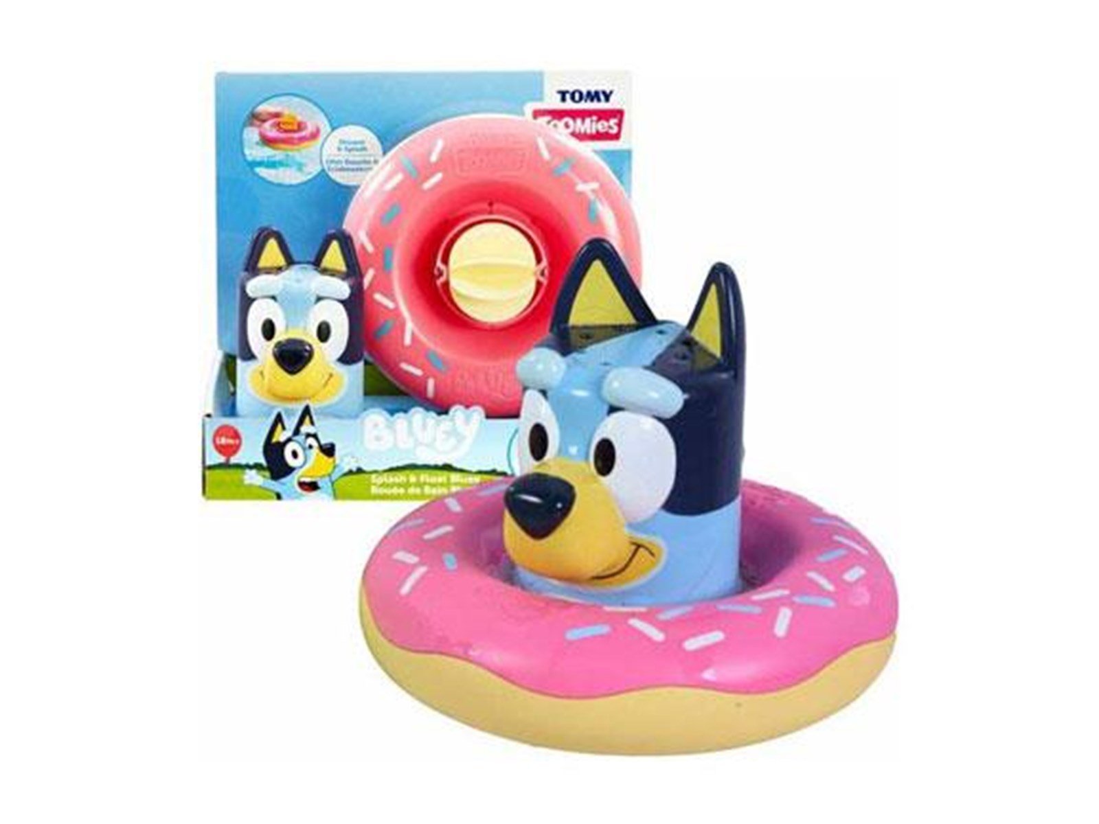 Bluey Splash and Float Play Figure Bath Toy