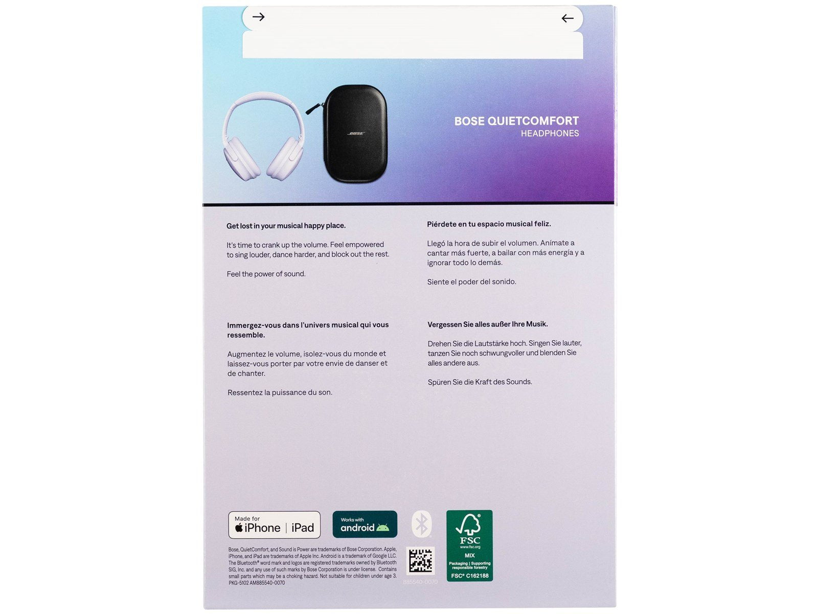 Bose QuietComfort - Chilled Lilac