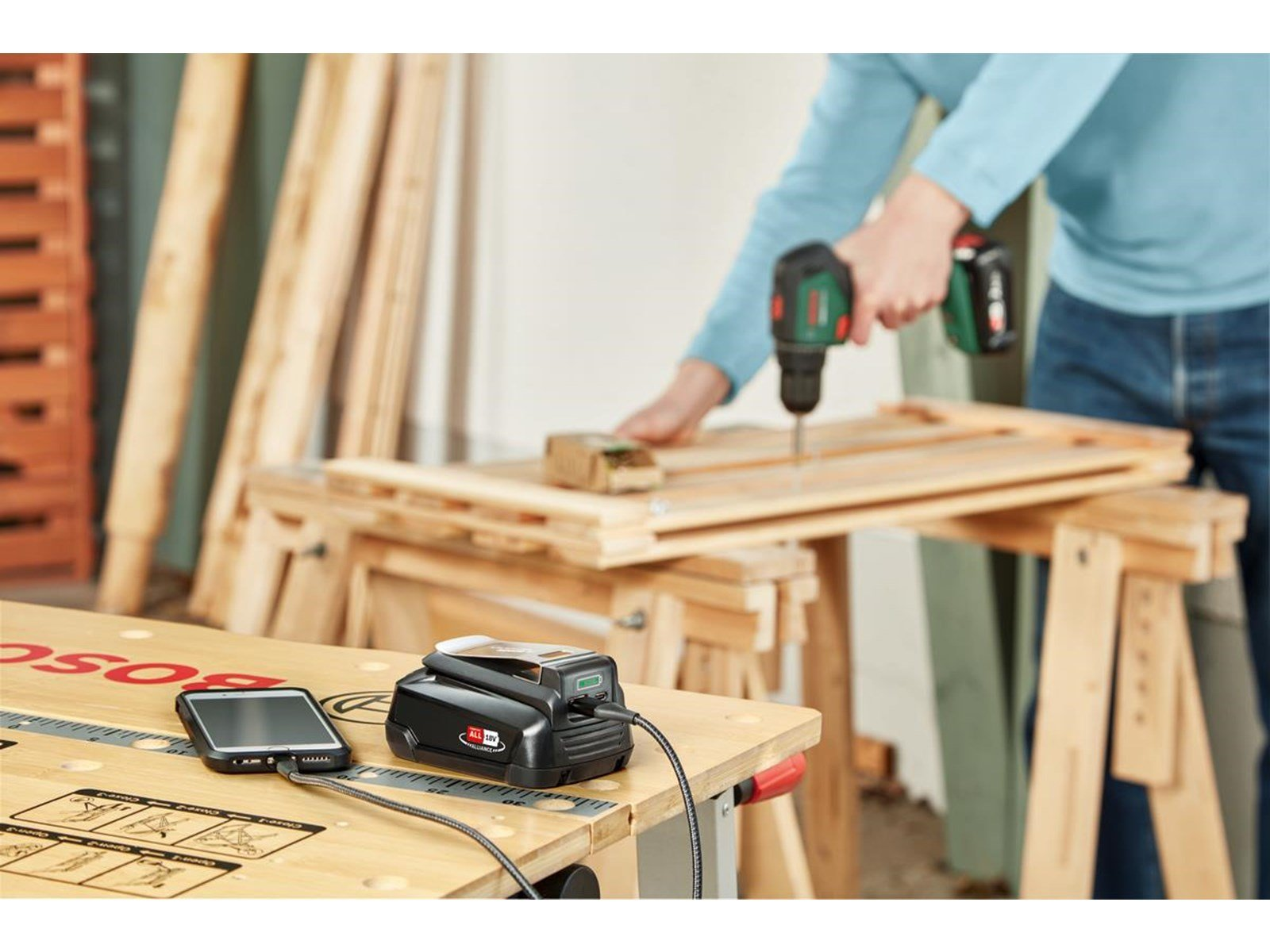 Bosch Power Bank Universal USB 18V-45