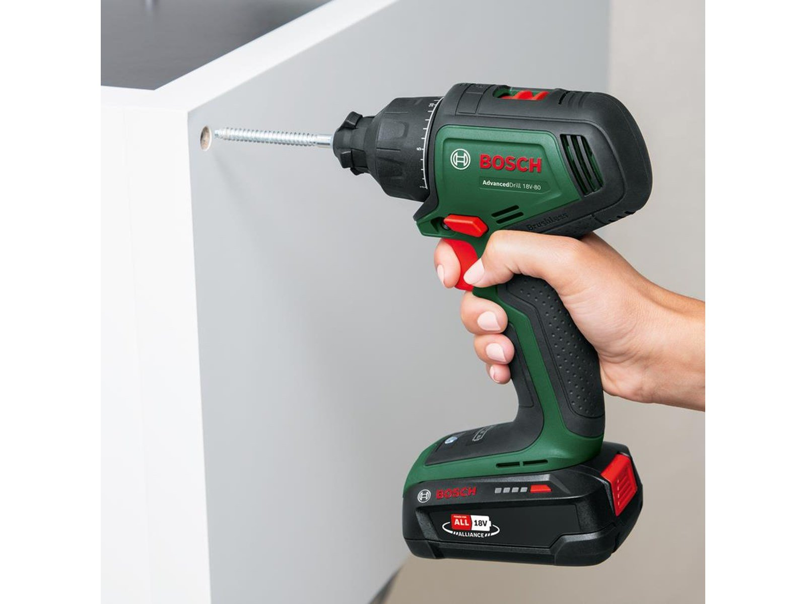 Bosch Cordless Drill Driver AdvDrill 18V-80
