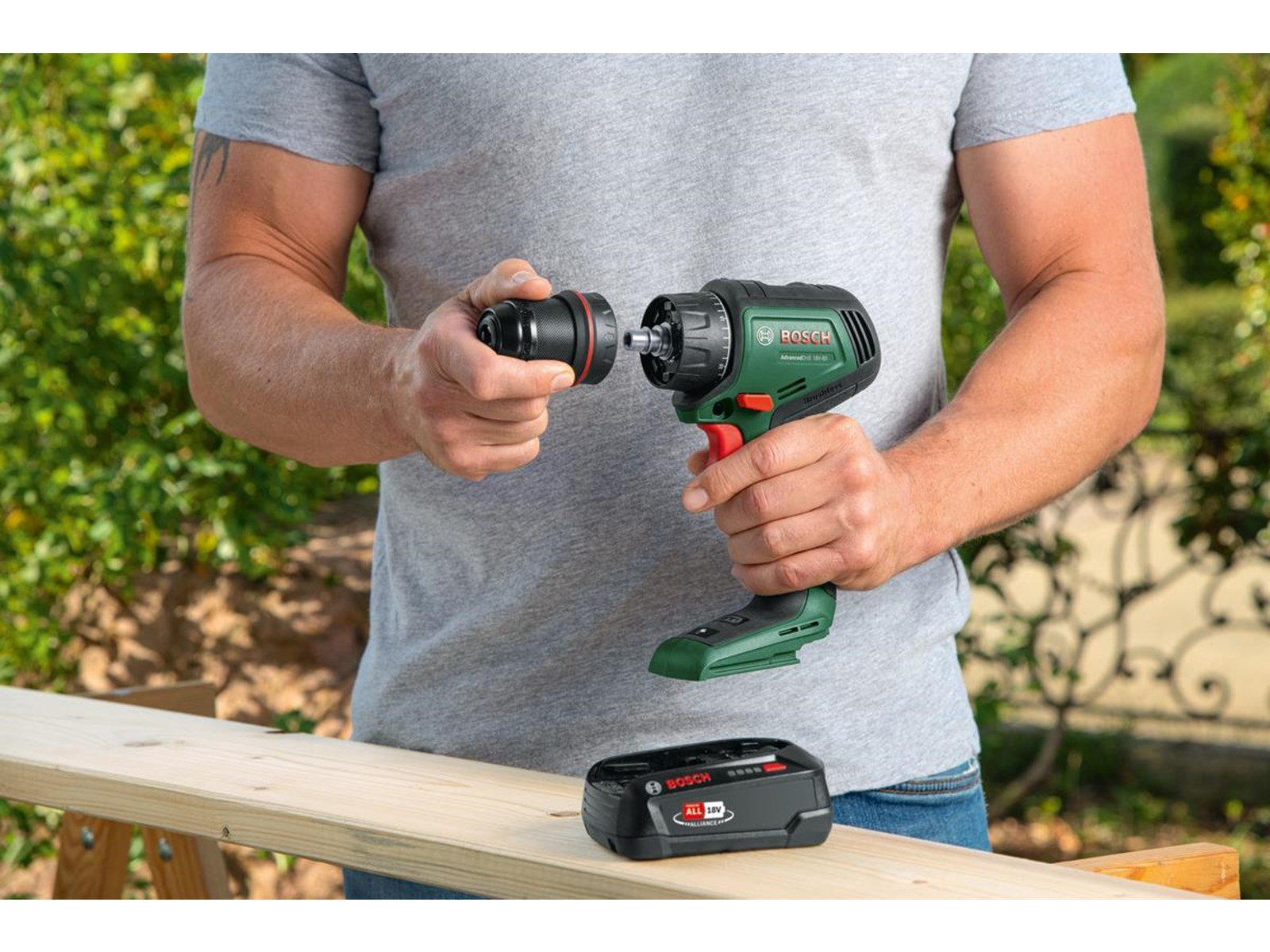 Bosch Cordless Drill Driver AdvDrill 18V-80