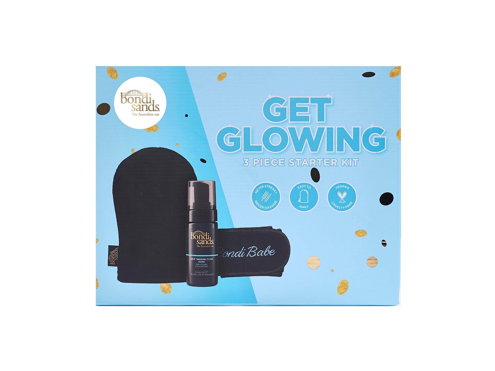 Bondi Sands Glow and Go starter set dark foam 100 ml