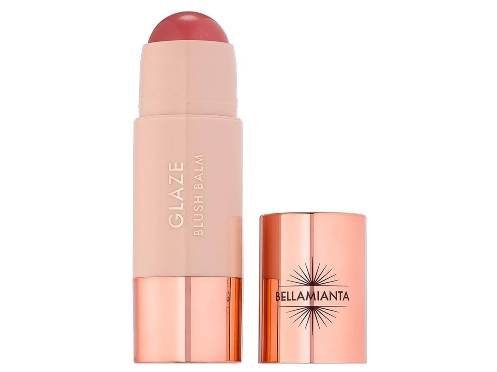 Bellamianta - Glaze Blush Balm - Desert Rose - 5g