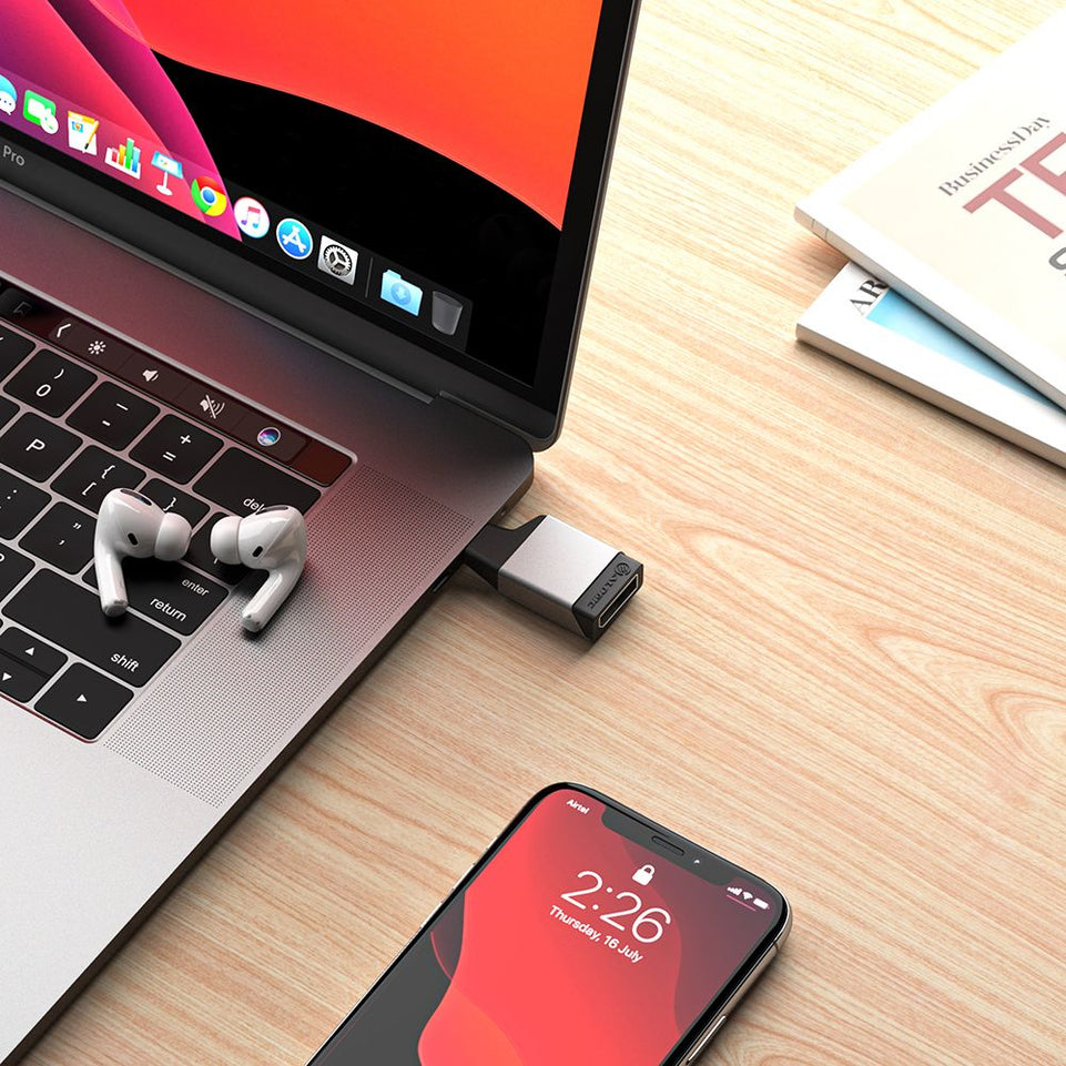 Alogic Adapter USB-C Ultra Mini -> DPort                grau