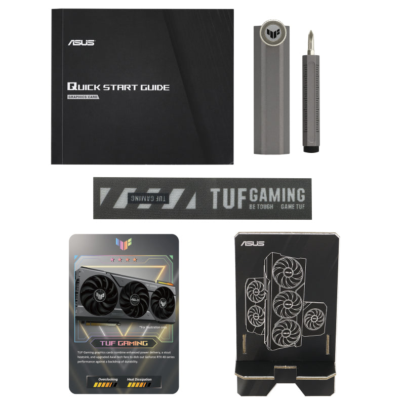 ASUS  TUF-RTX4060TI-O8G-GAMING 8GB GDDR6 HDMI DP