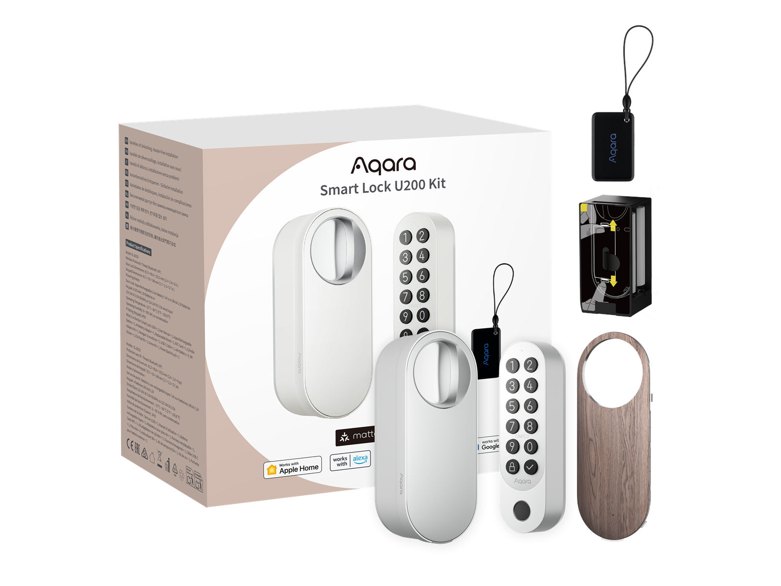 Aqara Smart Lock U200 Kit White