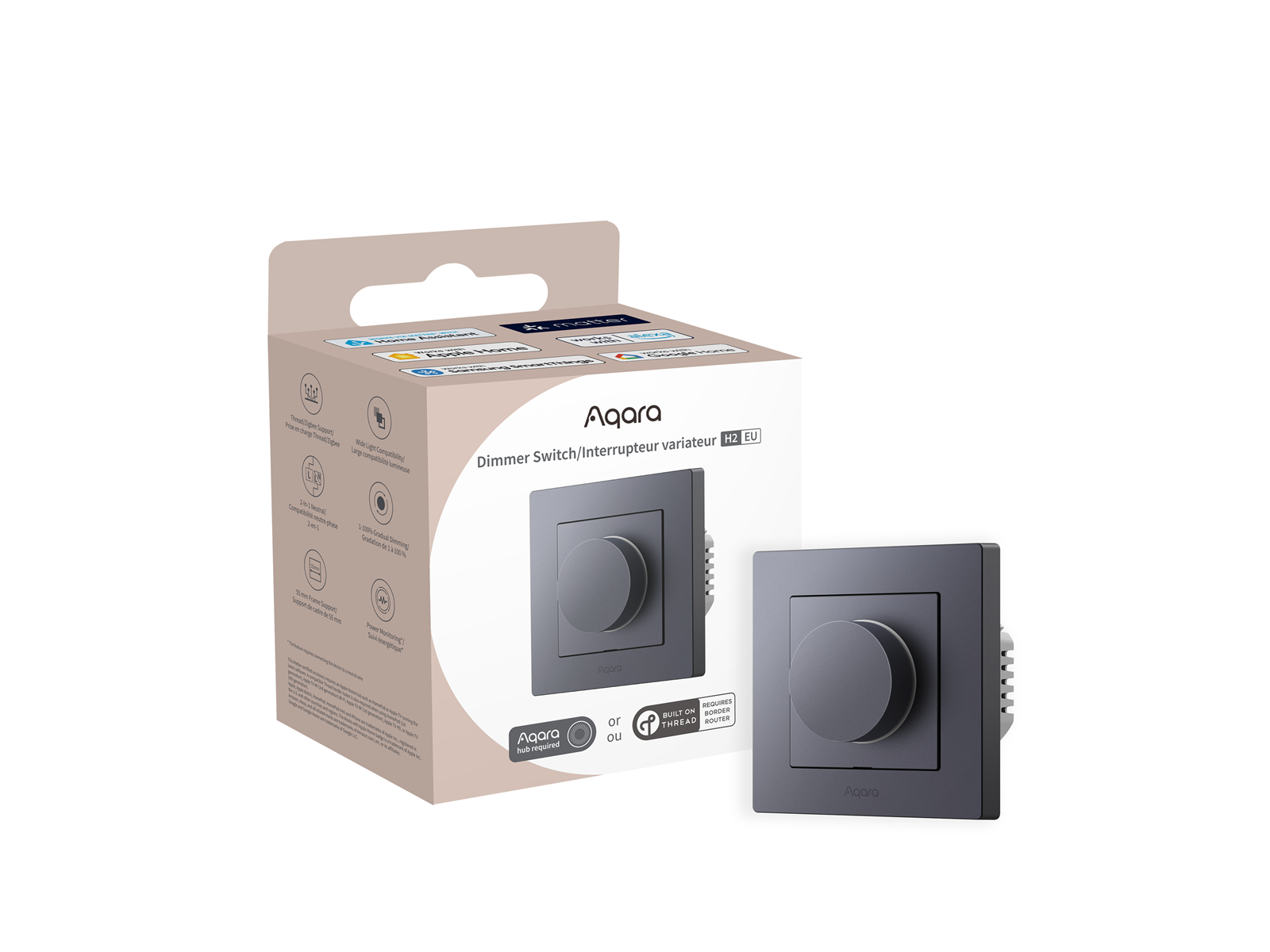 Aqara Dimmer Switch H2 EU - Grey