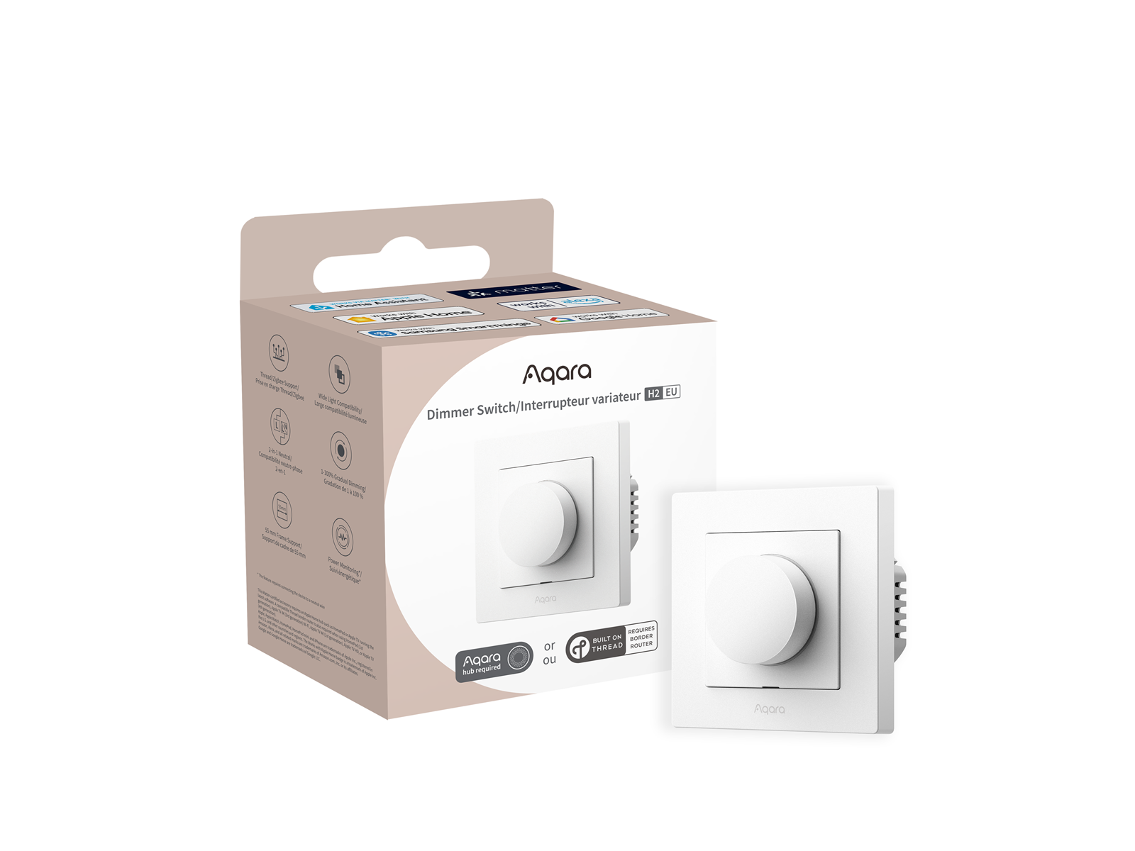 Aqara Dimmer Switch H2 EU - White