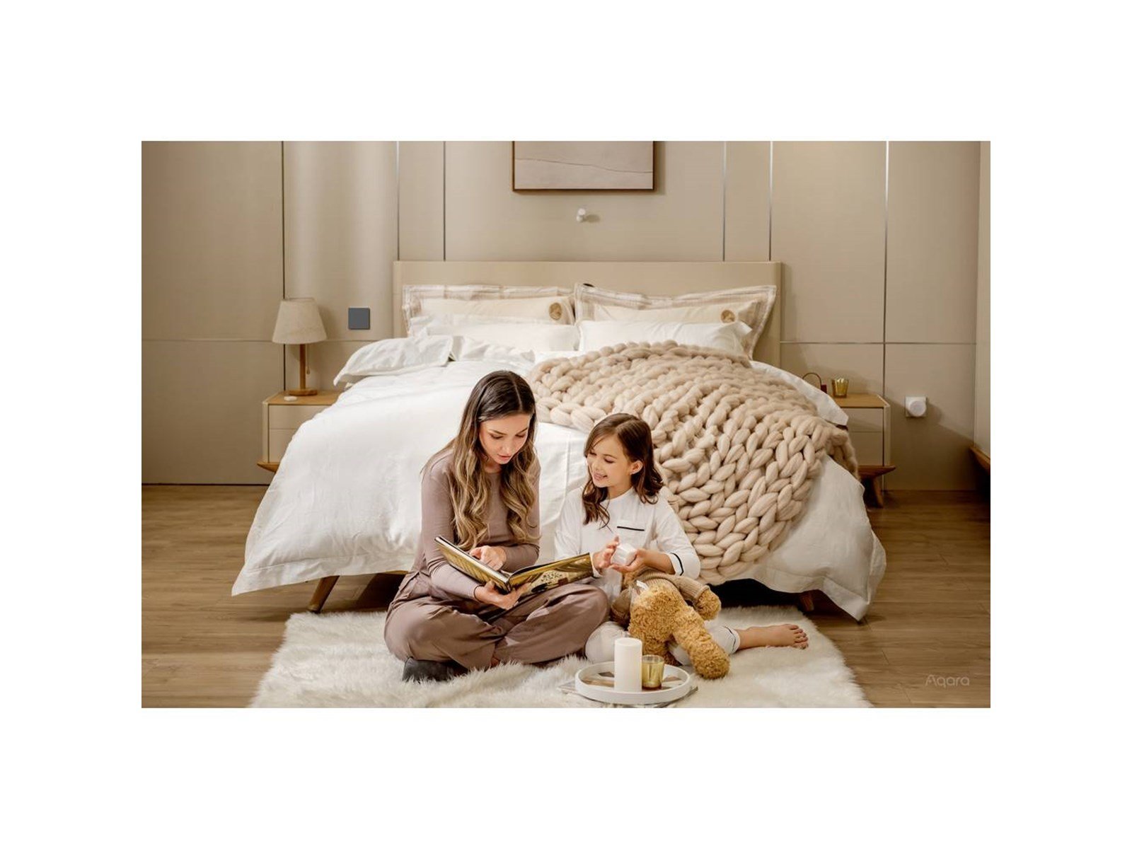 Aqara Smart Wall Switch H1 Double– Grey (No Neutral)