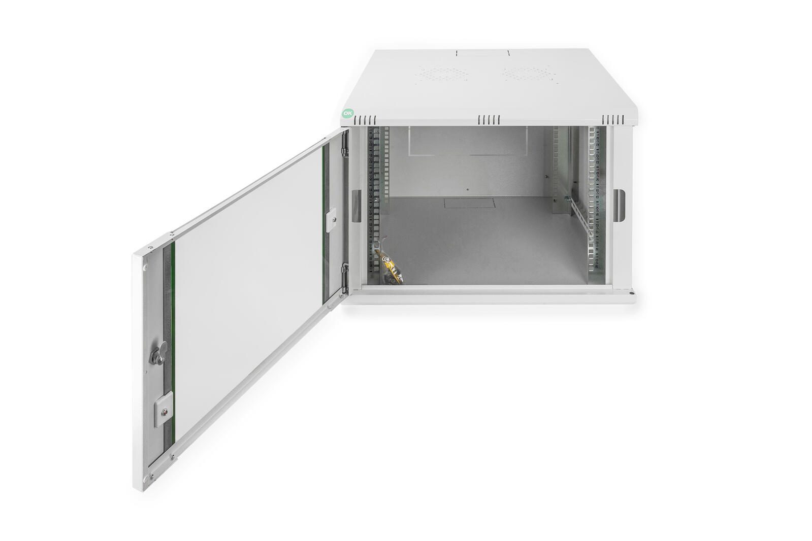 Digitus 7HE 19'-Wandgehäuse Dynamic Basic Serie RAL 7035 grau