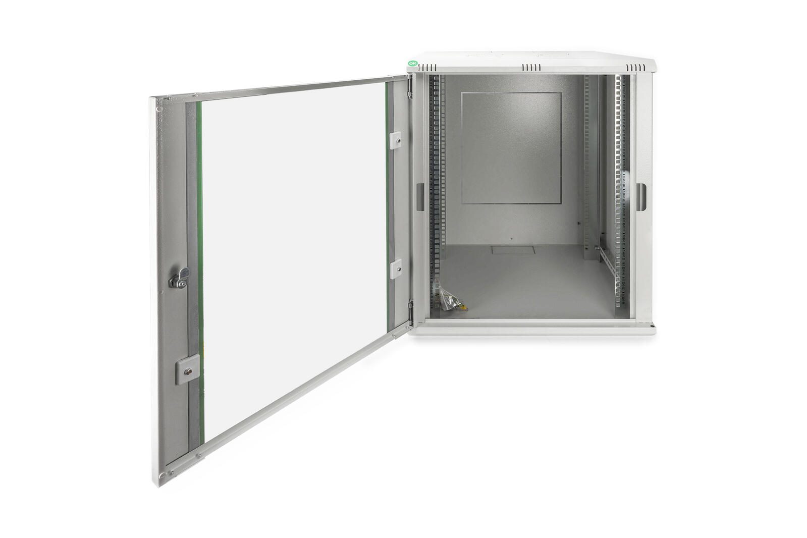 Digitus 16HE 19'-Wandgehäuse Dynamic Basic Serie RAL 7035 grau