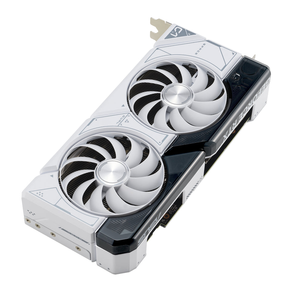 ASUS DUAL-RTX4070S-O12G-WHITE 12GB GDDR6X HDMI DP