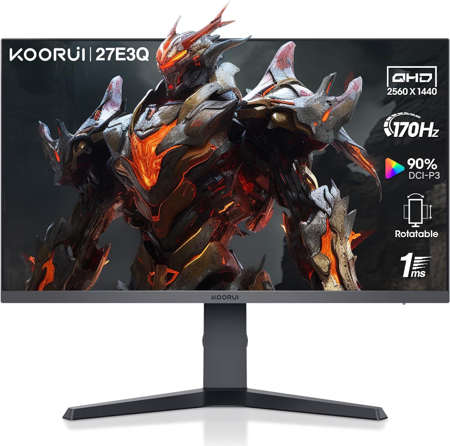 KOORUI 27E3Q Gaming Monitor 68,59 cm (27 Zoll)