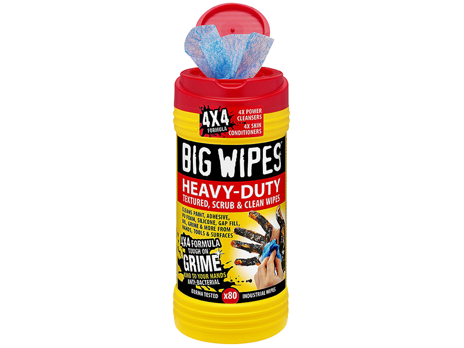 Big Wipes Heavy duty cleaning wipes, 80 pcs