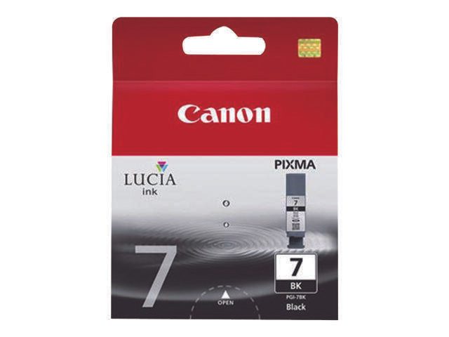 Canon Original PGI-7BK Druckerpatrone schwarz 25ml (2444B001)
