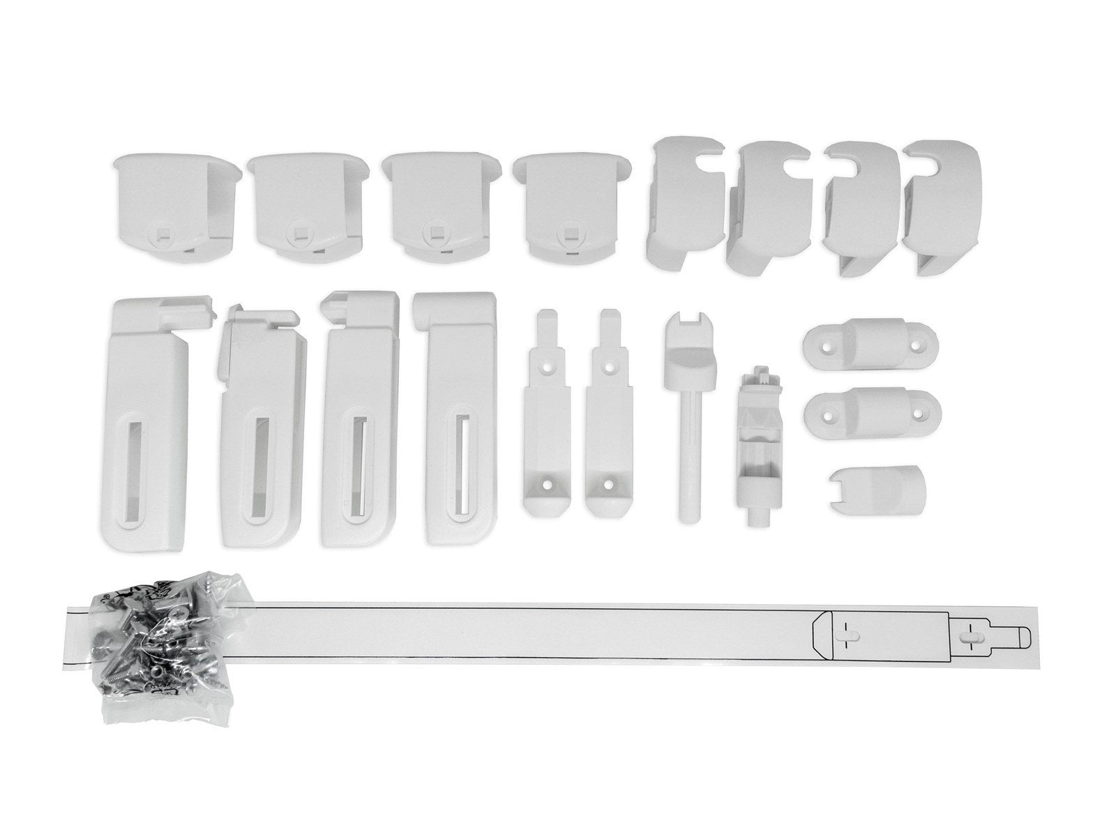 BabyDan Fittings for FlexiFit Metal/Ebba Safety Gate Metal whitE