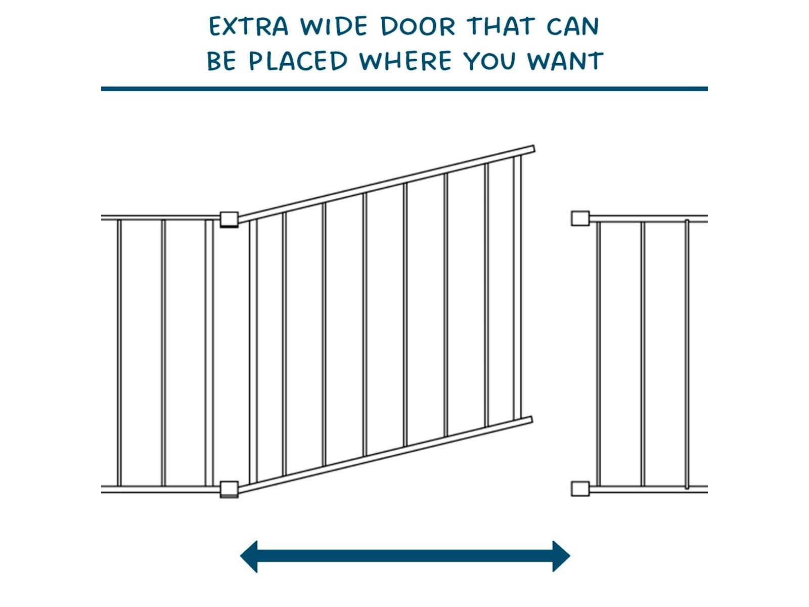 BabyDan Flex Square White