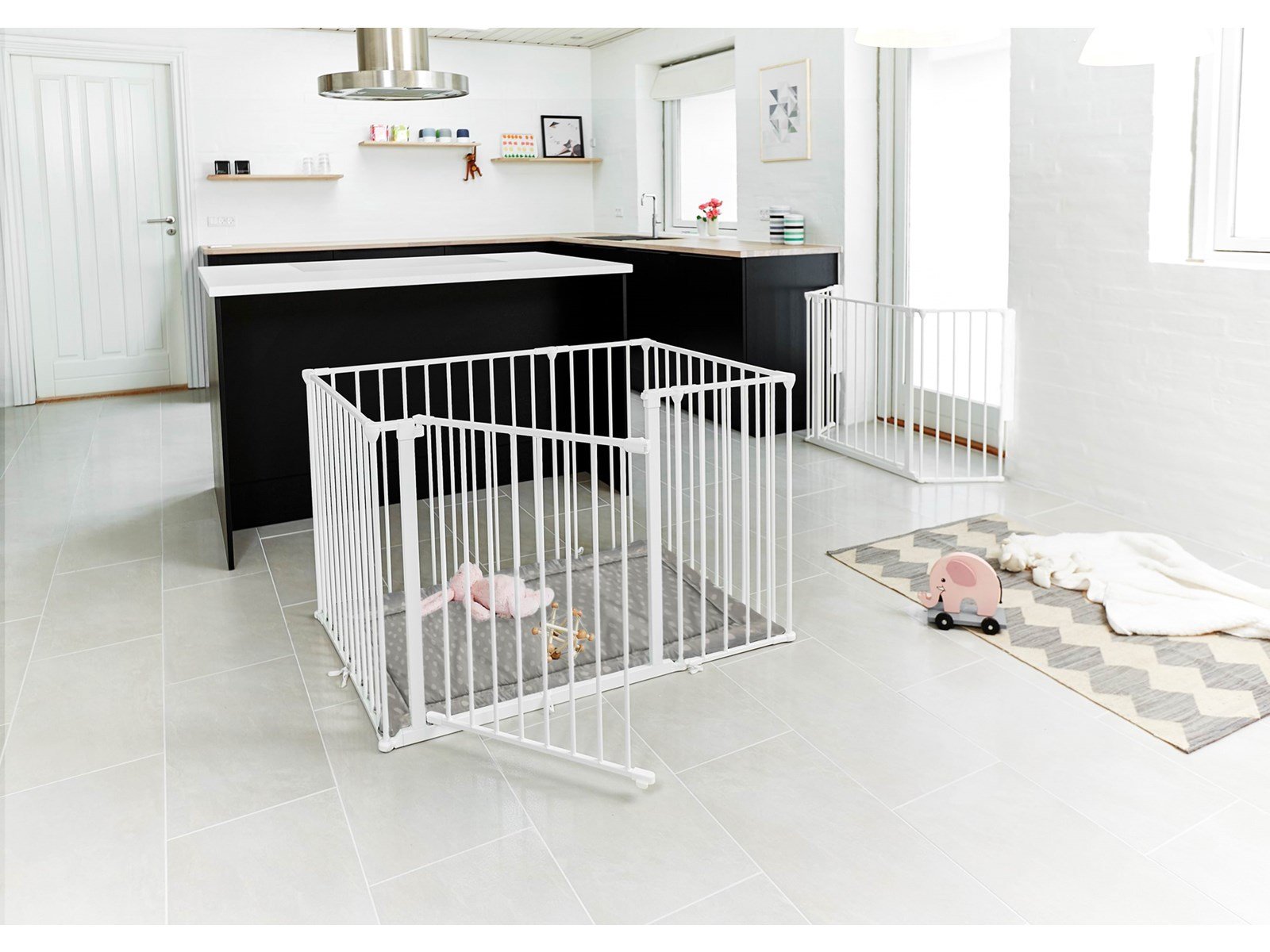 BabyDan Flex Square White