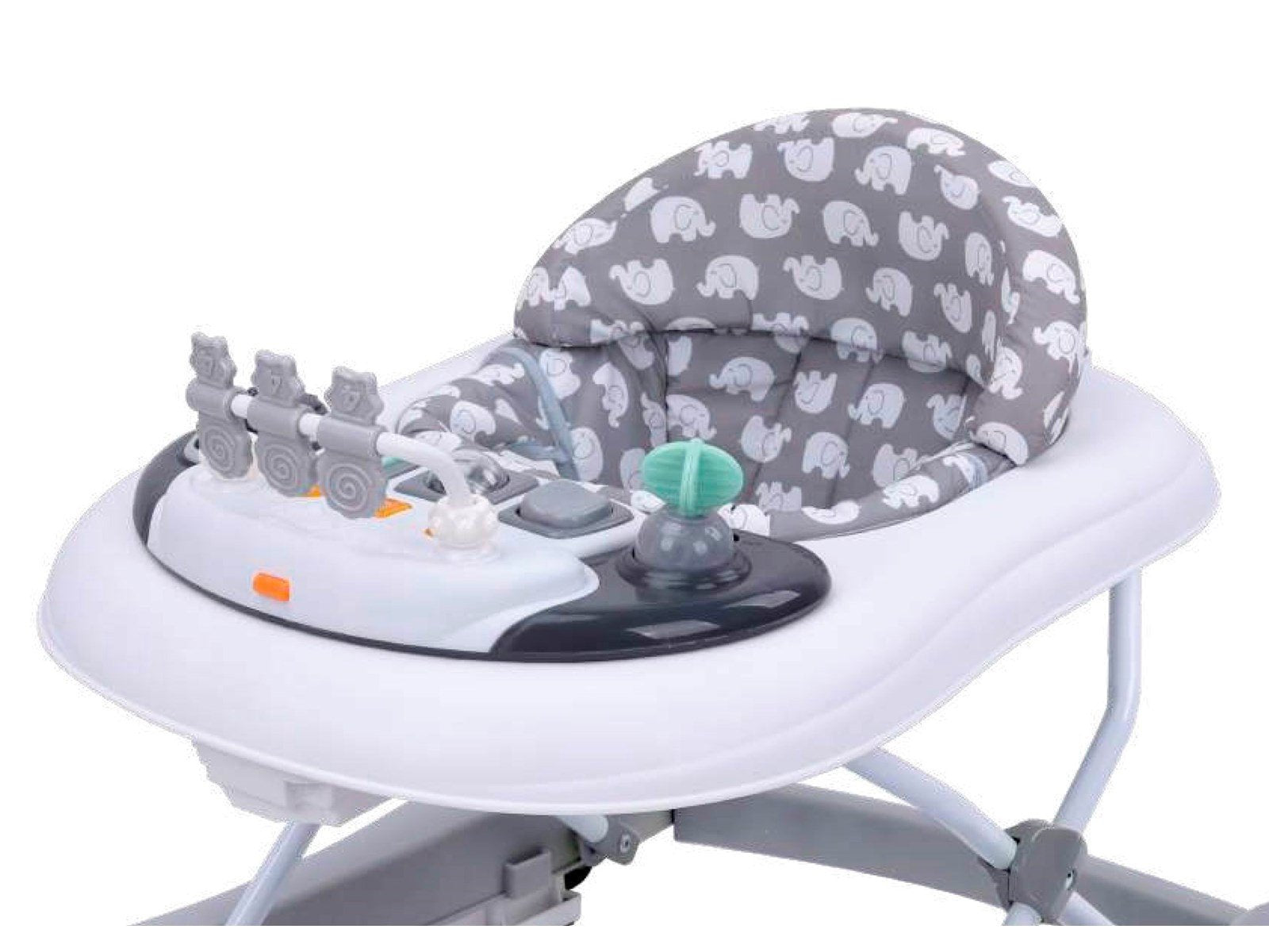 BabyDan Baby Walker Grey