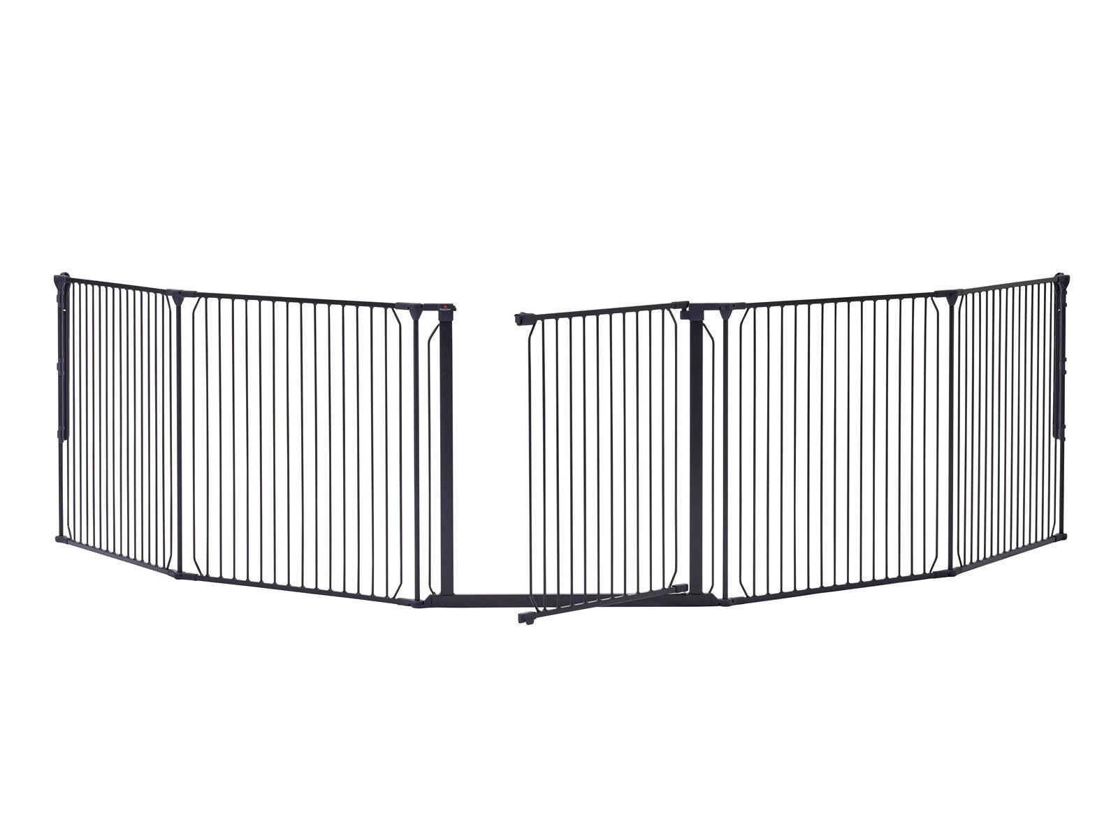 BabyDan CombiFit XXL Safety Gate 90-350 cm black
