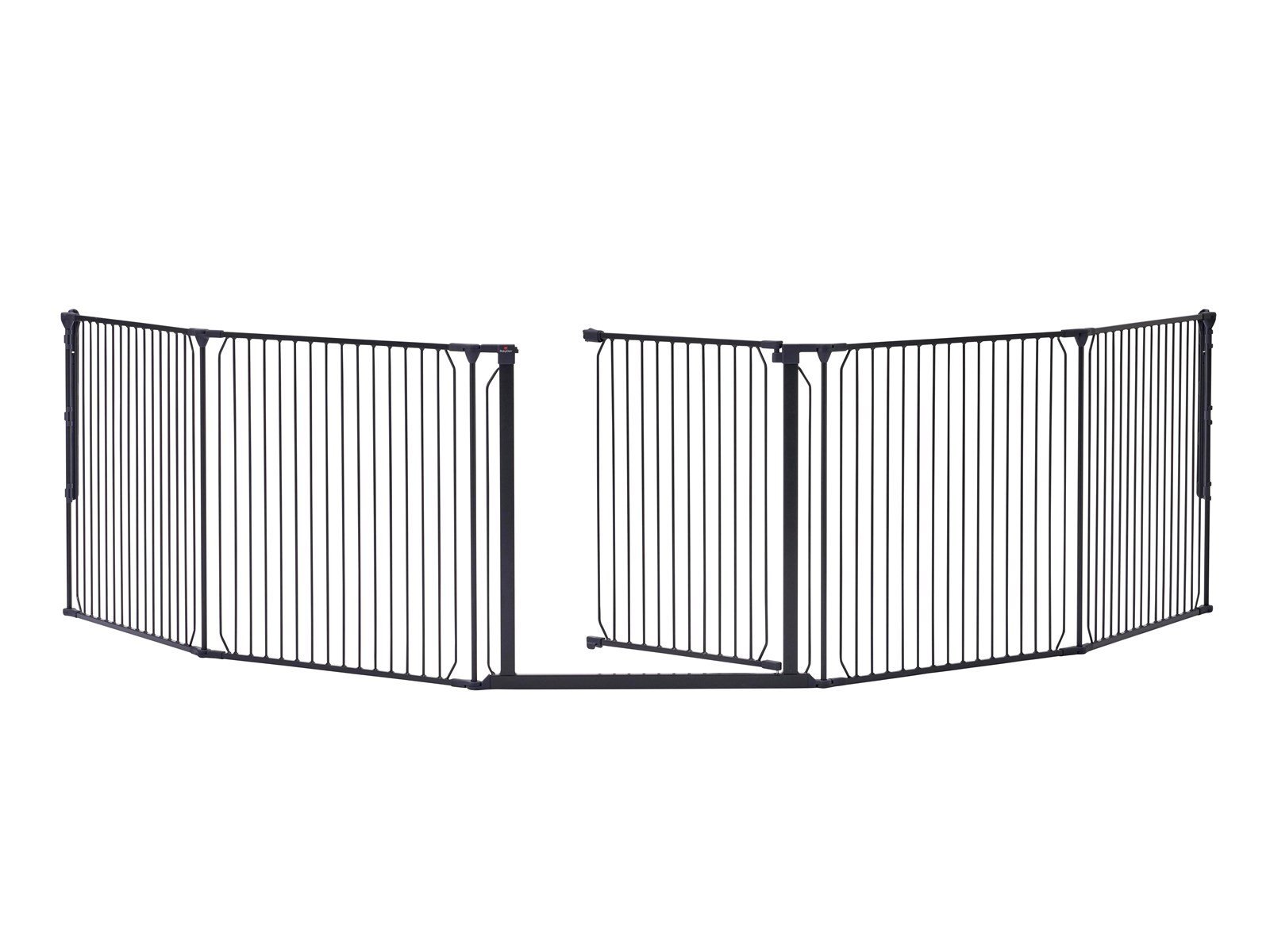BabyDan CombiFit XXL Safety Gate 90-350 cm black