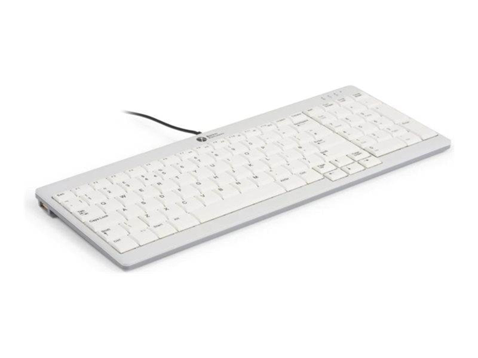 Bakker Elkhuizen UltraBoard 960 V2 - keyboard compact - QWERTZ - German - dark grey light grey Input Device - Tastaturen - Deuts