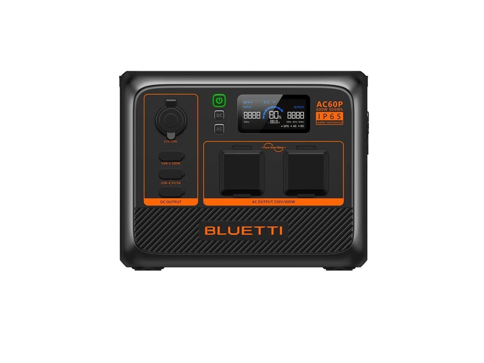 BLUETTI PowerOak AC60P - Portable Power Station - 504Wh