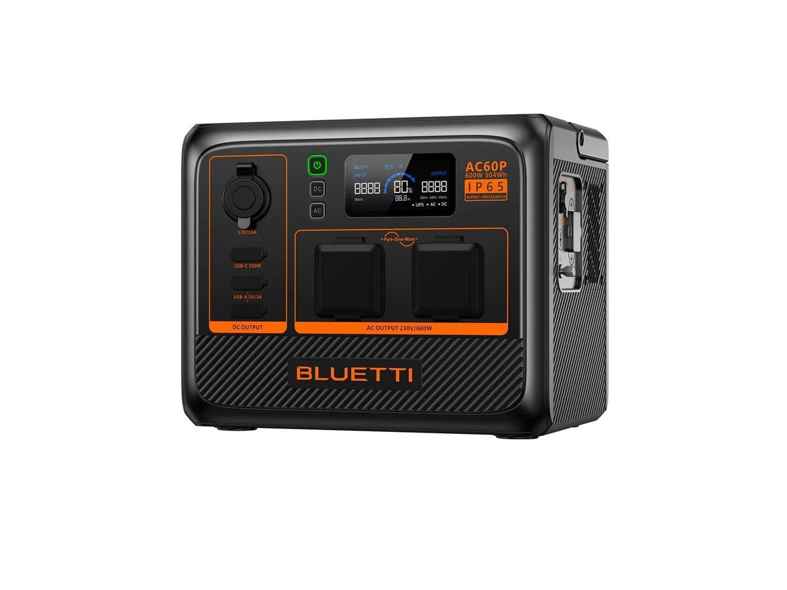 BLUETTI PowerOak AC60P - Portable Power Station - 504Wh