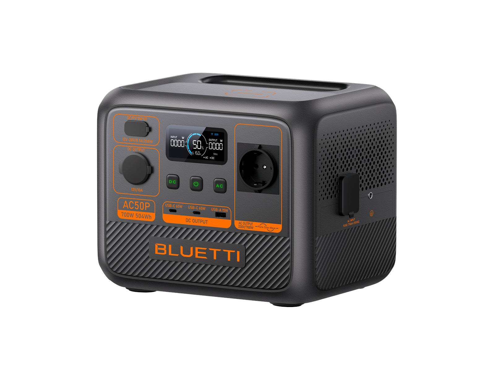 BLUETTI AC50P - Portable Power Station - 504Wh